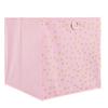 Les Trésors De Lily [A1796] — Розовый кубик для хранения вещей Petits Pois — 30x30.