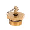 Truck Air Tank Drain Valve Anti-Rust Antifouling Air Tank Drain Switch Type 151 Copper Plug Screw Auto Parts