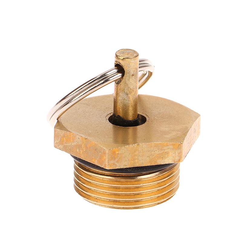Truck Air Tank Drain Valve Anti-Rust Antifouling Air Tank Drain Switch Type 151 Copper Plug Screw Auto Parts
