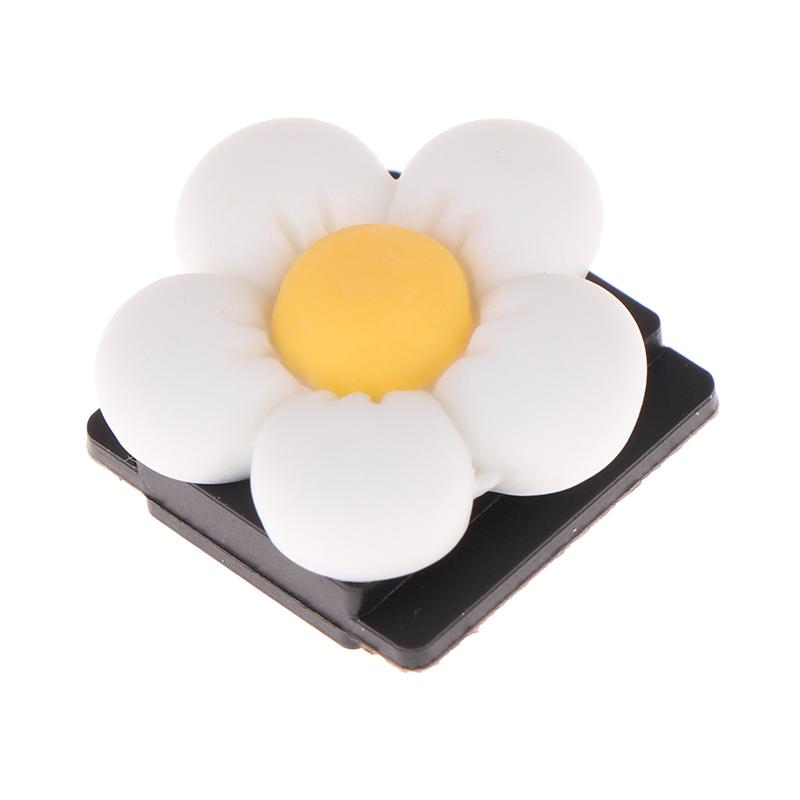 3D Милый Цветок Крышка Горячего Башмака Камеры Мягкий Силикон Универсальный Защитник Вспышки Колпачок Защитник Холодного Башмака Для A7C2/A6400