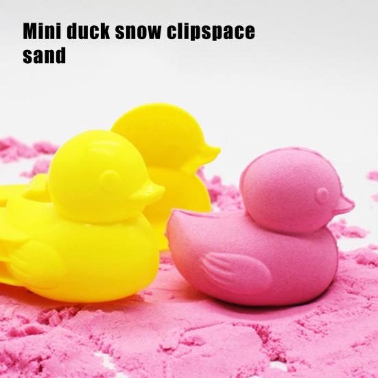 Snowball Maker Duck Snowman Heart Shape Snow Toy with Ergonomic Handle Winter Snowball Fight Maker Tool Clip