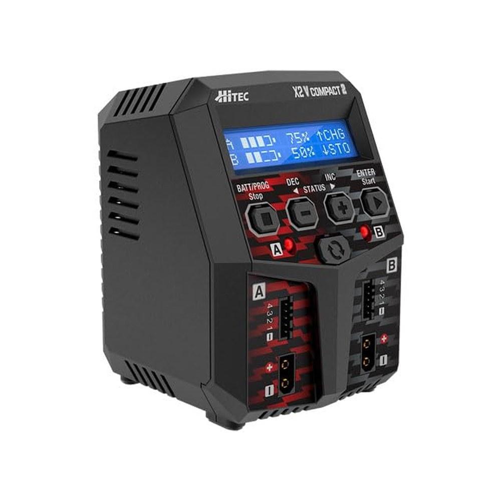 Hitec Multiplex Japan Высокомоментный Компактный Вертикальный 44363-T Набор Кабелей Зарядного Устройства для RC Аккумуляторов 2 Touring