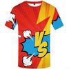 New Orange Camouflage T Shirt Men Camo Tshirts Casual Military Anime Clothes Colorful T-shirts Gothic 3d Printed Tshirt