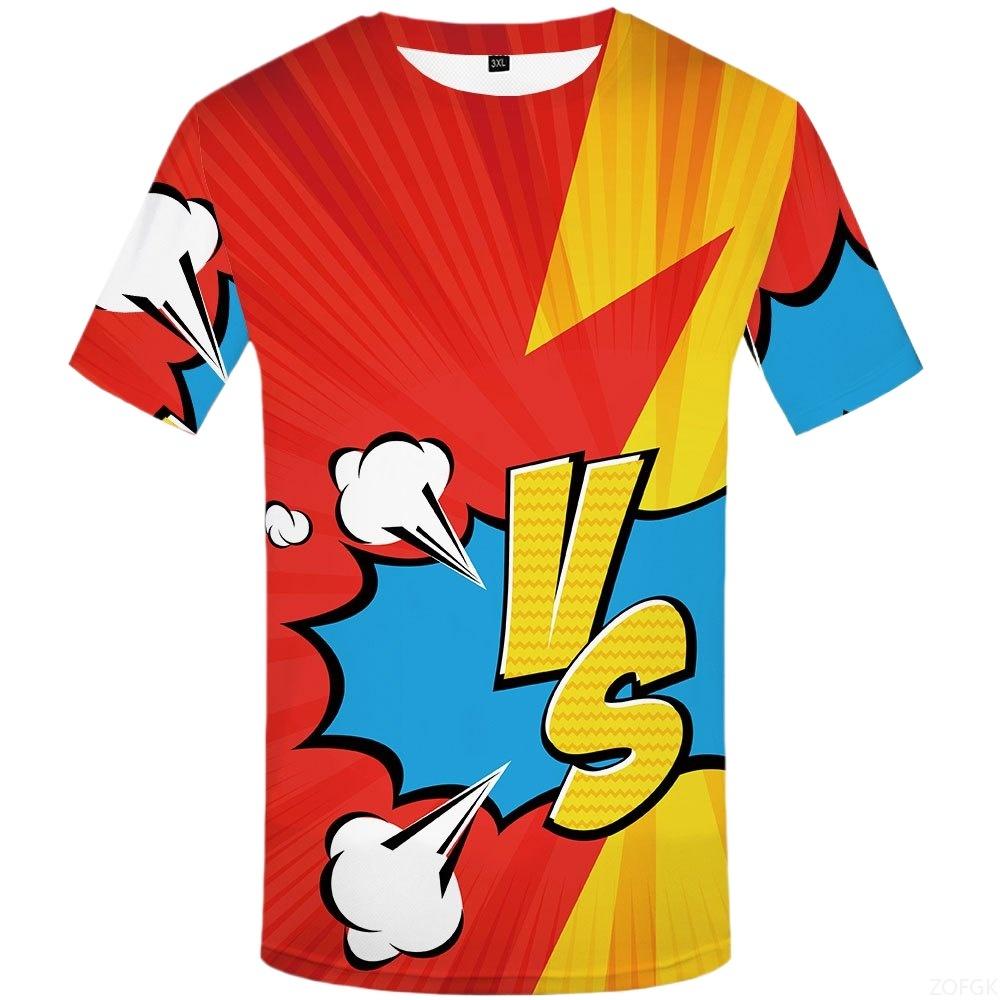 New Orange Camouflage T Shirt Men Camo Tshirts Casual Military Anime Clothes Colorful T-shirts Gothic 3d Printed Tshirt