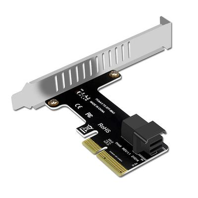 Карта-переходник PCI E на SFF-8643 PCI-EX4/X8/X16 PCIE X4 на SFF8643 Карта расширения Адаптер для твердотельного накопителя