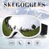 Spherical Skiing Goggles, Double-layer Anti Fog, Men's and Women's Outdoor Skiing Glasses