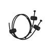 1pcs Black Abs Fits for 508 32*25*3cm Windshield Washer Nozzle Assembly Original Replacement OEM Number 9802763580