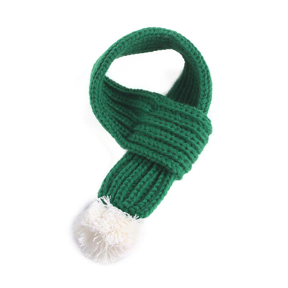 Christmas Knitted Scarf Creative Pet Scarf for Cats and Dogs Pet Supplies Holiday Atmosphere Dress up Cat Scarf Winter Warmth