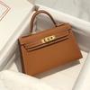 New Trendy Second Generation Genuine Leather Women's Bag Fashion Bag Mini Small Bag Single Shoulder Cross Shoulder Handbag