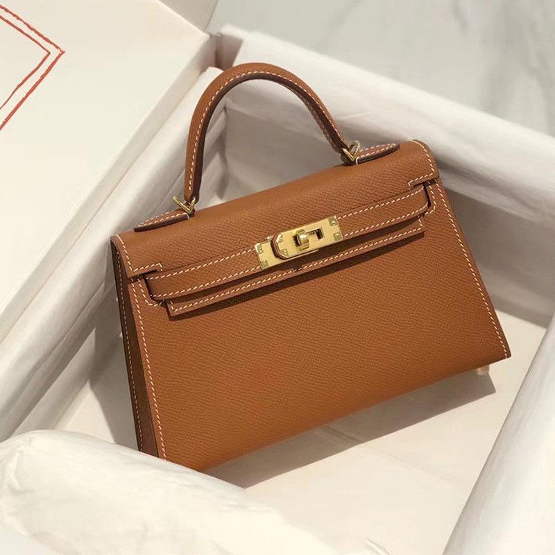 New Trendy Second Generation Genuine Leather Women's Bag Fashion Bag Mini Small Bag Single Shoulder Cross Shoulder Handbag