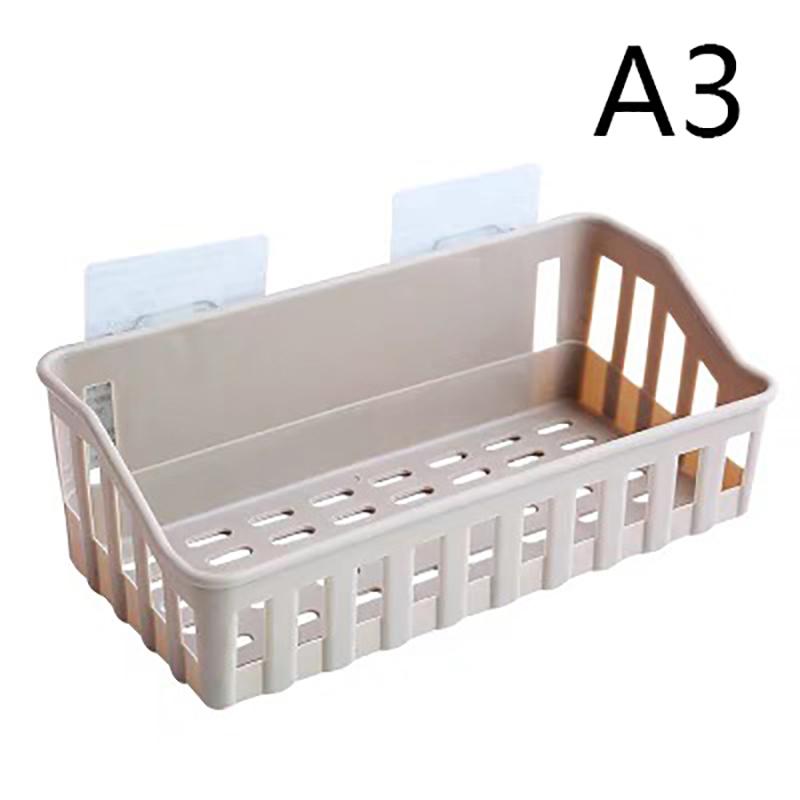 The Bathroom Bathroom Bathroom Is Free To Storage Shelves Toilet, The Kitchen Wall -Mounted Plastic Shelf