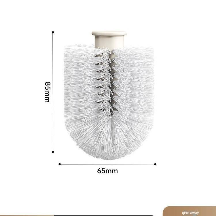 Ершик для унитаза с присоской: Без перфорации, без артефактов очистки мертвых углов