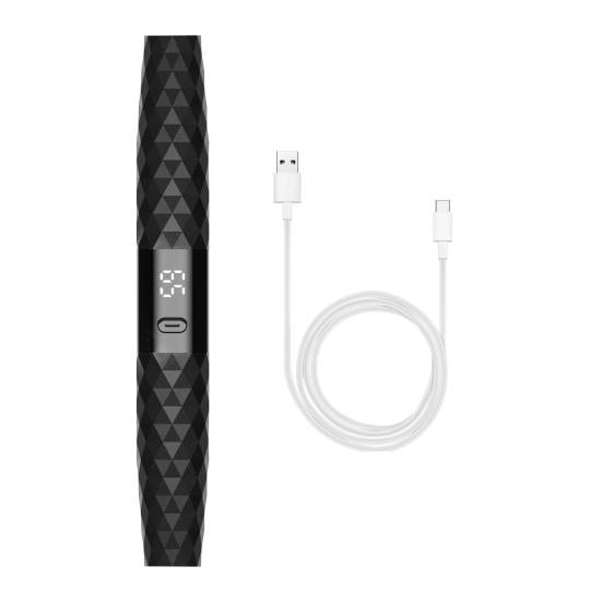 Portable Heated Eyelash Curler with LCD Display 2 Temp Settings USB Rechargeable Electric Eyelash Curler Long Lasting Lash Lifting Natural Curling