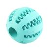 Pet Dog Interactive Toy 7cm Dogs Natural Rubber Ball Leaking Ball Tooth Clean Balls for Dog Cat Chew Toys Accesorios Para Perro