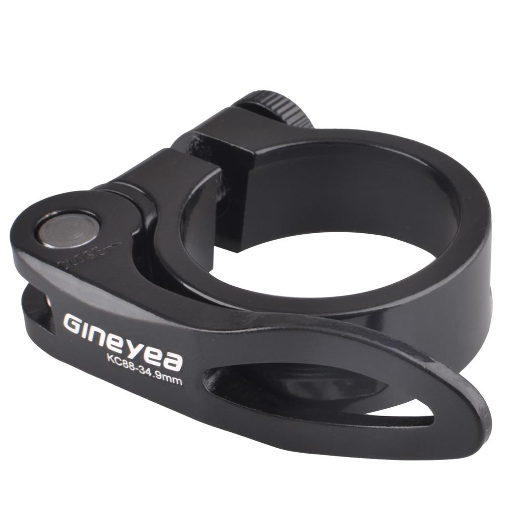 Azarxis Seat Post Clamp for Bicycle Seat Clamp Aluminum Alloy Easy Installation Quick Release Lightweight Road Bike Mountain Bike Cross Bike Cycling