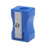 Plastic Rotary Pencil Sharpener - Compact Rectangular Design for Students