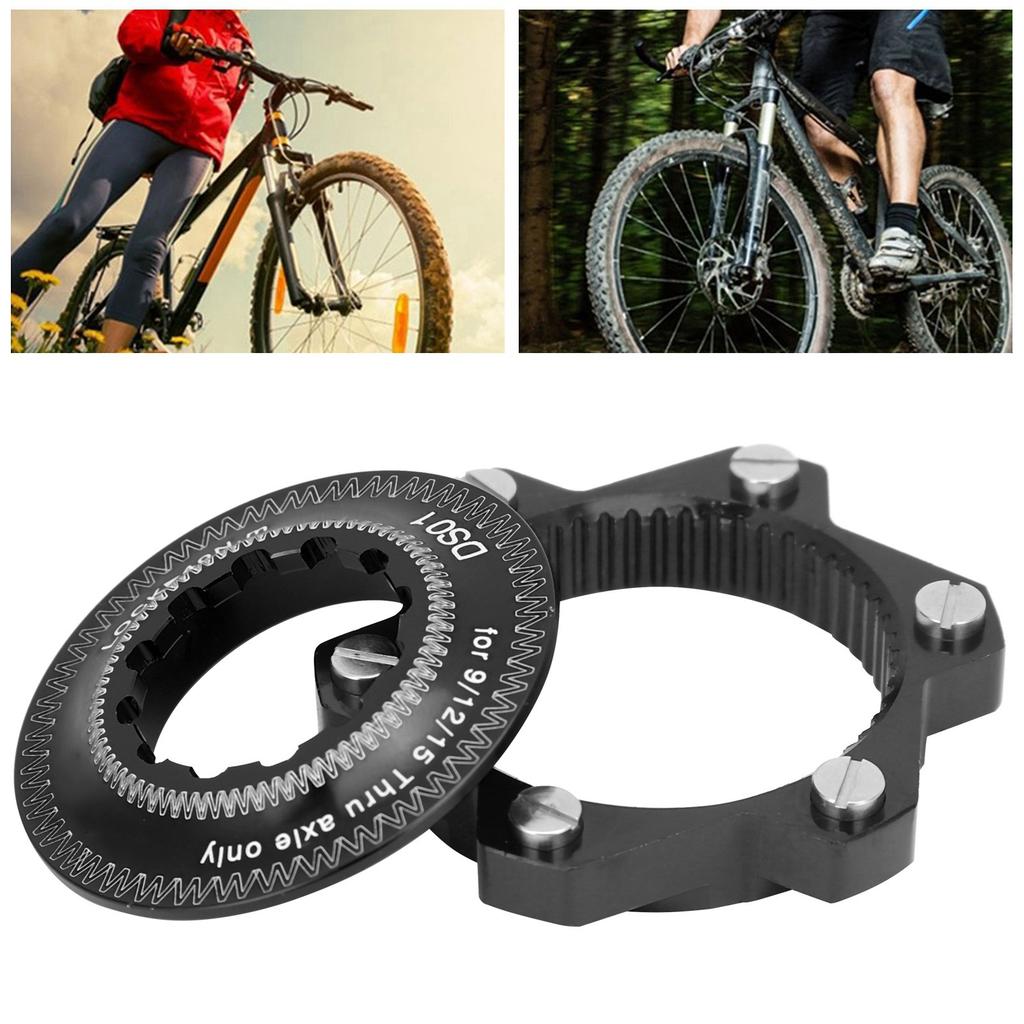 Brake Center Lock Bike 6 s Disc Rotor Adapter Set Aluminium Alloy Accessory