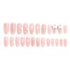 Market Sensibility Crystal Ice Transparent Nail Tips, 3 Pieces, Type 7