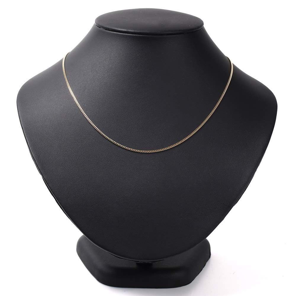 Goods 18K Kihei Necklace 2 Sides 5g 45cm Chain [Happy Shop] Men's Women's
