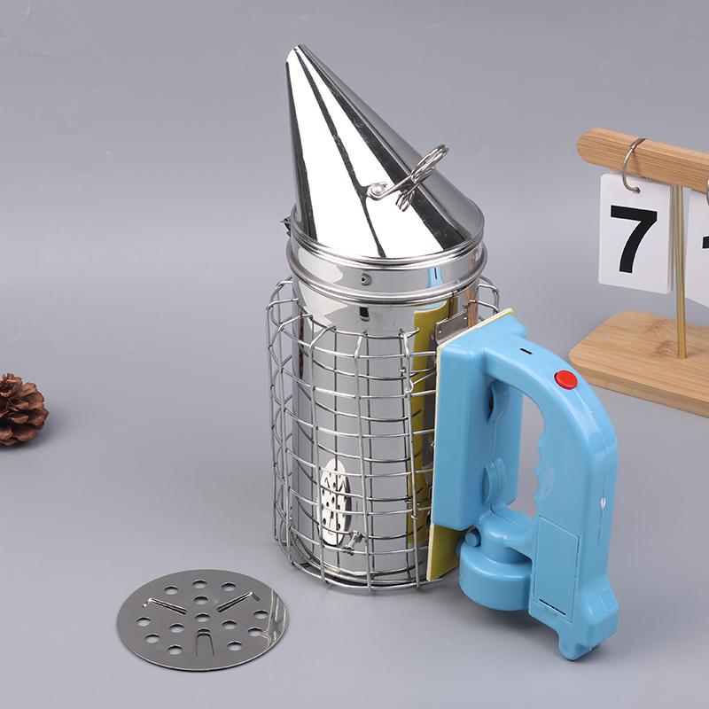 Дымарь для улья Электрический дымарь для улья 5В Нержавеющая сталь С ручкой с подогревом Оборудование для пчеловодства Для пчеловодов