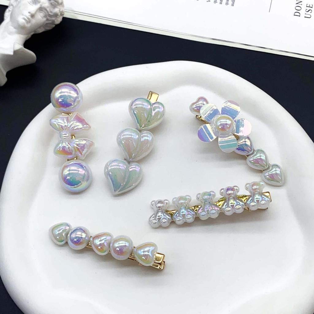 Крутая металлическая шпилька Y2K: Высококачественная горячая девчачья челка с заколкой и головной убор в виде утконоса