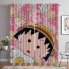 Chibi Maruko-chan Shades Anti-mosquit Warms для гостиной Blackout Warms для комнаты 2 Panel Partition Decoration Halloween