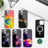 Термоизображения Чехол для телефона Для iPhone17,16,15,14,13,12,11 Max Черный Беспроводная зарядка Защитный чехол