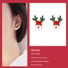 S925 Silver Snowflake Earrings Set: Elegant Week-Long Gift for Girlfriend