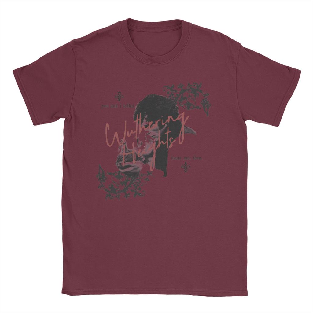 Men Wuthering Heights T Shirt Cotton Clothing Humor Short Sleeve Round Neck Tee Shirt New Arrival TShirts