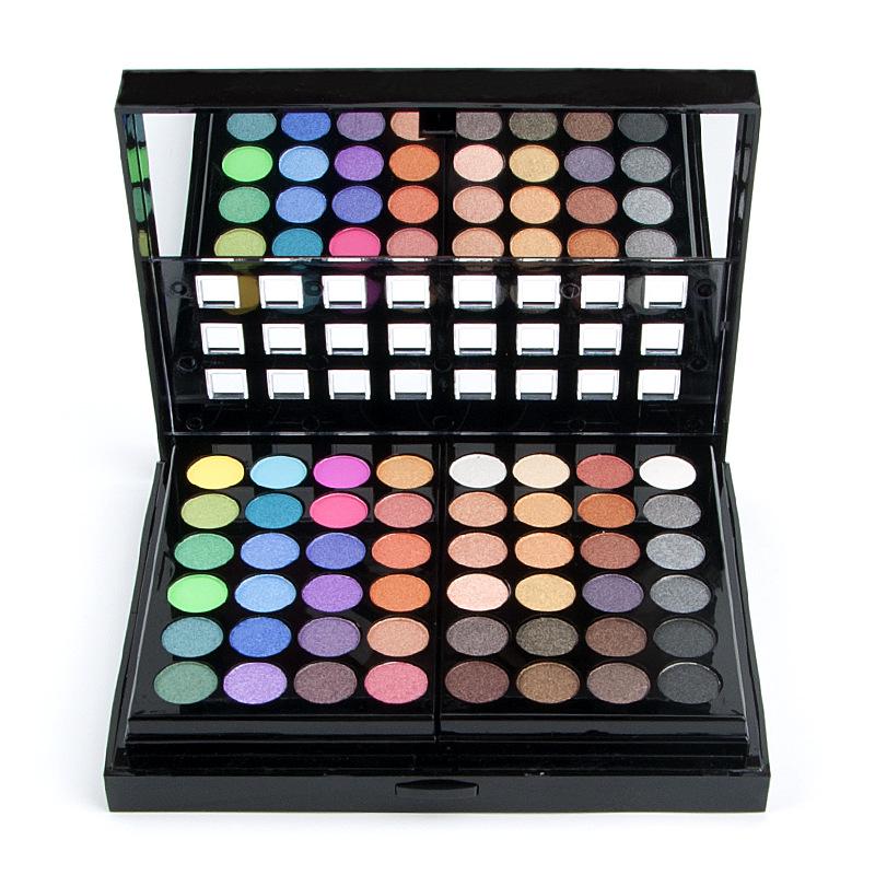 78-Color Makeup Set: Eyeshadow, Blush, Lip Gloss, Contour Powder, Lipstick Palette