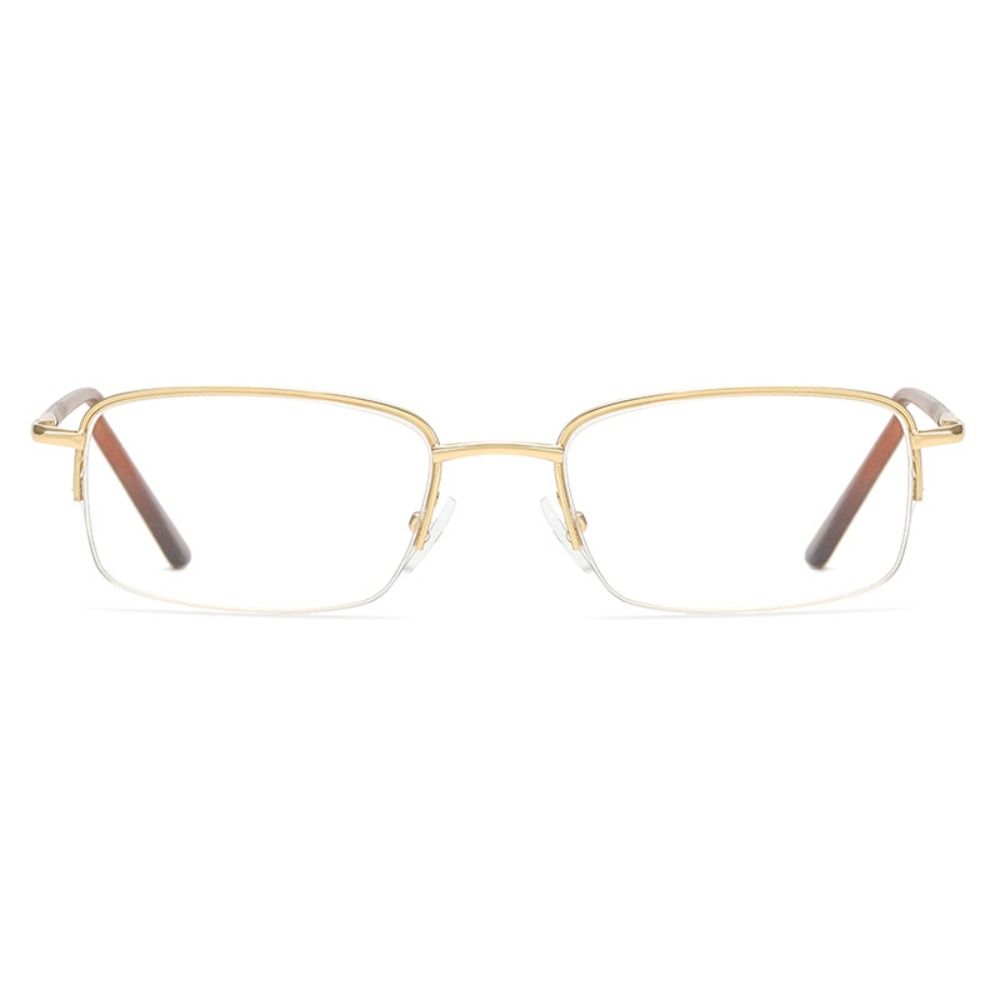 Eye Protection Square Eyeglasses Metal Hyperopia Glasses Elegant Presbyopic Eyewear Men Women