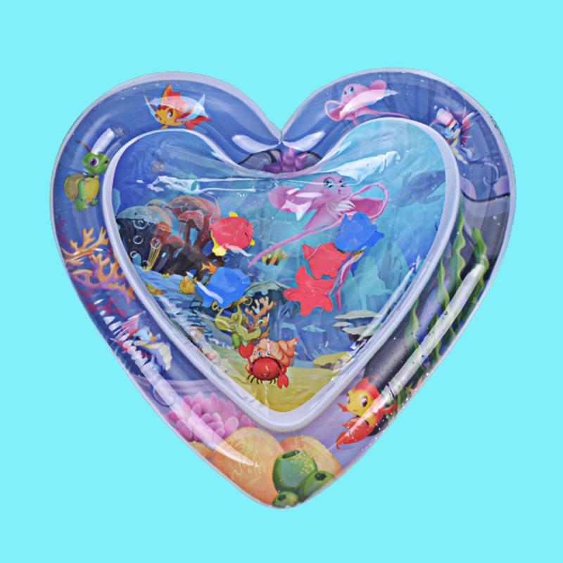 Inflatable Baby Water Play Mat - Summer PVC Pad for Infants
