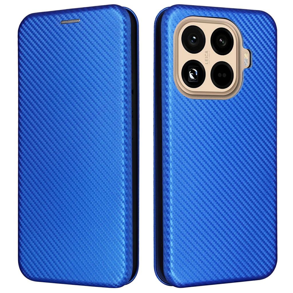 Для Xiaomi 15T Pro Чехол Текстура углеродного волокна Ударопрочный Чехол для телефона из искусственной кожи