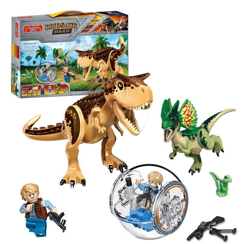 Exciting Jurassic Dinosaur Building Block Set Enhances Creativity And Problem Solving Skills