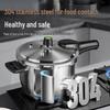 ASD 6.5L 304 Stainless Steel Multi-Hob Pressure Cooker