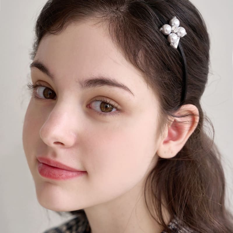 Жан Поль Кларисс Жемчужный Цветок Повязка для Волос LFHB0303