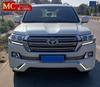 Toyota Land Cruiser 2016-2021 Комплект обвеса переднего и заднего для LC200 Модификация бампера