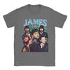 Унисекс футболка James Arthur Мировой тур 100% Хлопок Одежда Повседневная с коротким рукавом Круглый вырез Футболка Большие размеры Футболки