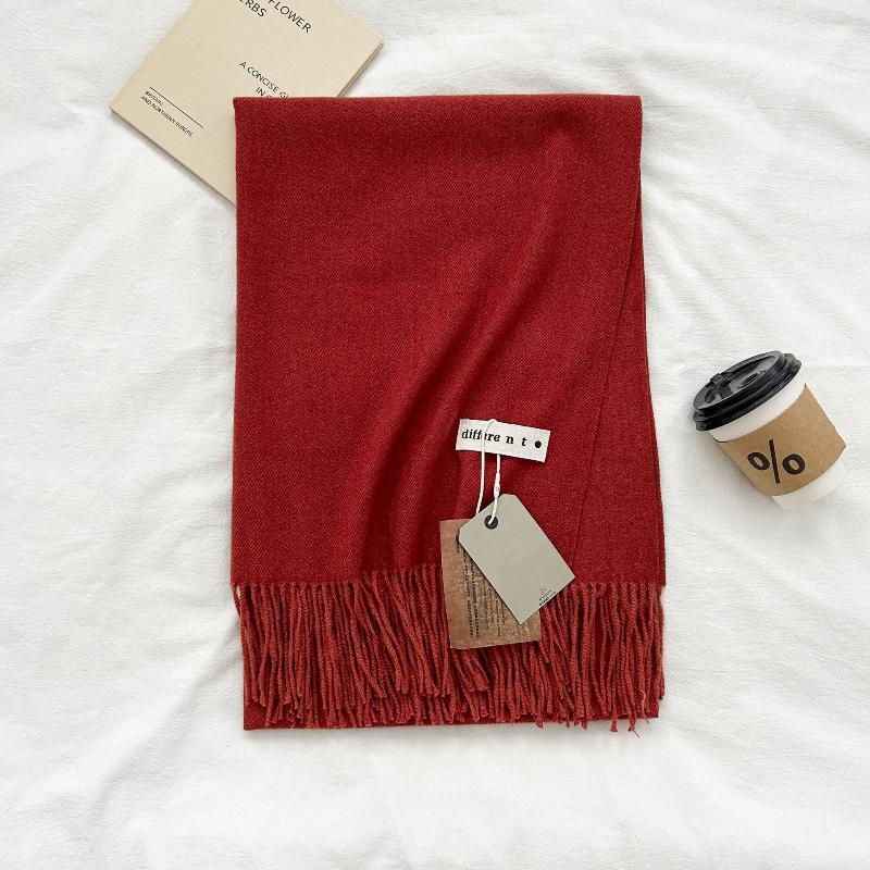 Women Men Winter Thick Cable Knit Wrap Chunky Warm Scarf