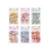 20 pcs Laser sticker package jellyfish series Dreamlike watercolor jellyfish ocean hand tent DIY decorative collage material