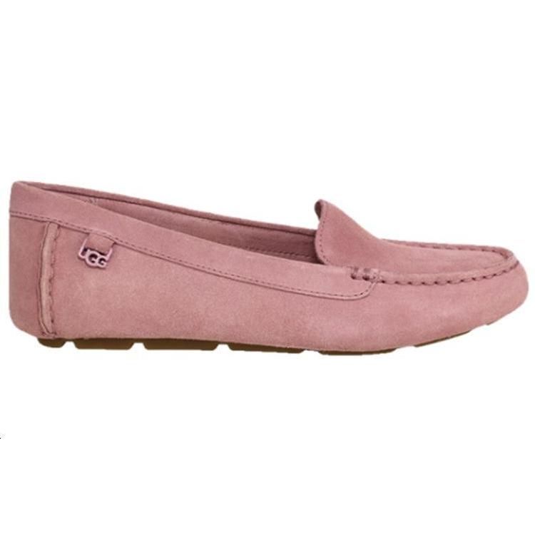 UGG Женские замшевые лоферы Flores 'Beverly Pink' 1099877W-PDW