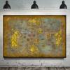 Game Map World of Warcraft Canvas Painting Wall Art Posters Prints Pictures for Living Room Bedroom Game Room Home Decor No Frame