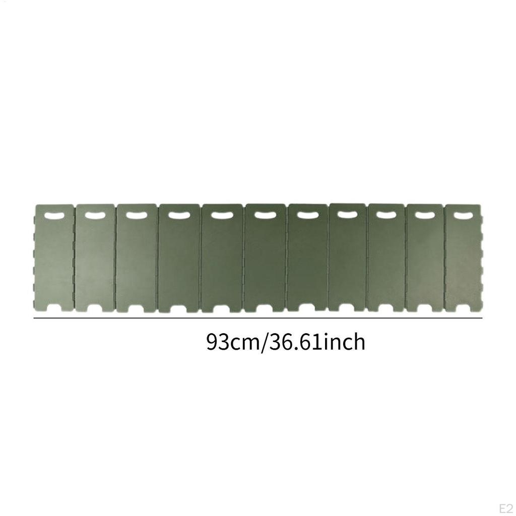 Camping Burner Windscreen Windshield Foldable Grill Steel Portable Wind Blocker Screen