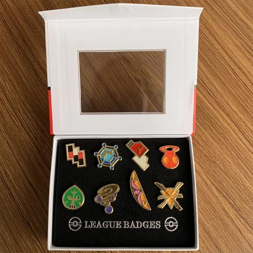 Лига покемонов Знак ГИМа Аниме Фигурки Карманный Монстр Король Небес Гимназия Металлический Значок Пикачу Мьюту Игрушки для Мальчика Детей