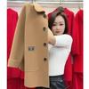 Versatile Plus Size Woolen Overcoat for Middle-Aged & Elderly Women - Autumn/Winter Trend