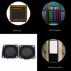 40mm 4Ohm 5W Waterproof Stereo Loudspeaker Bluetooth-compatible Home Amplifier Square Shape