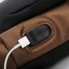 Мужская многофункциональная противоугонная сумка через плечо с USB-портом, дорожная сумка-слинг, сумка-мессенджер, нагрудная сумка