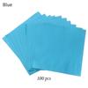 100pcs 10x10cm Aluminum Foil Candy Chocolate Biscuits Tin Wrapping Paper DIY Metal Embossing Gift Craft Paper Packaging Paper