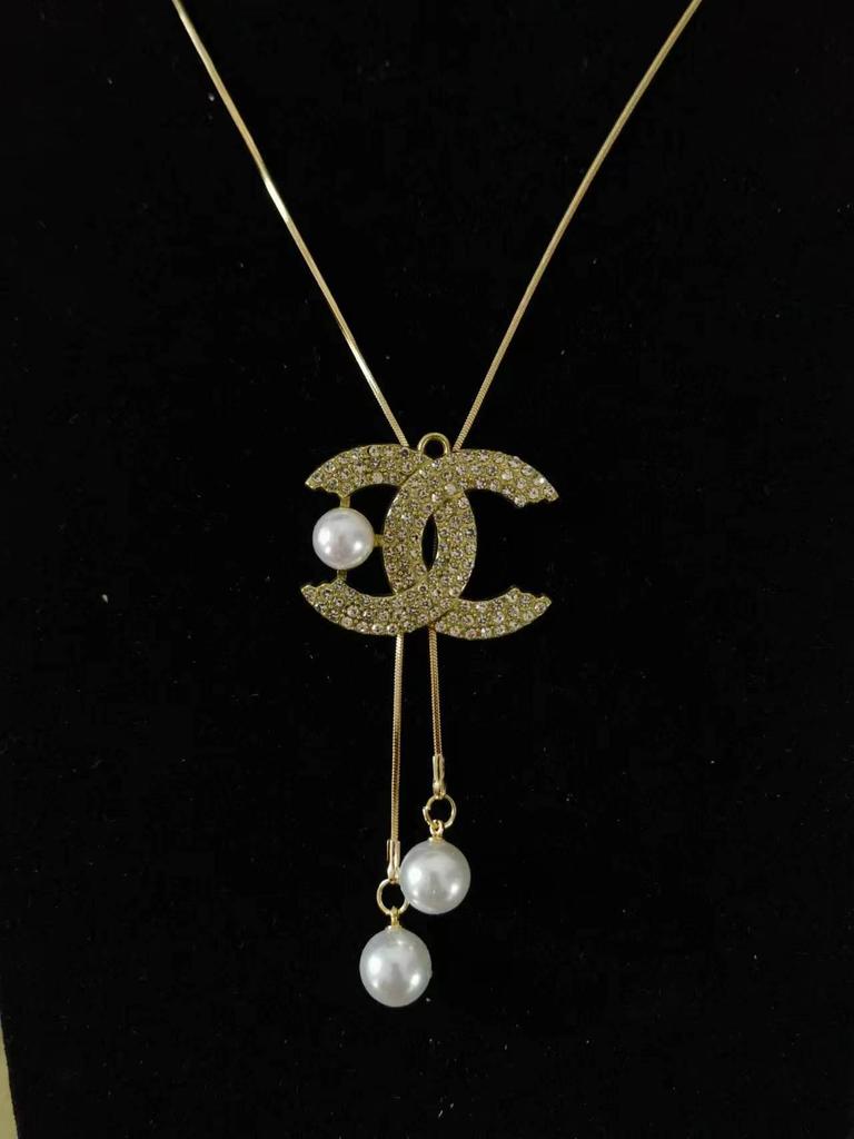 Элегантное ожерелье-цепочка с кисточкой для женщин - Универсальный, высококлассный европейский и американский дизайн для осенне-зимней моды