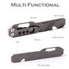 Hamans Titanium EDC EDC EDC Mini Crowbar Opener Pocket Multifunctional Tool with Carrying Bag Crowbar, Crowbar, Keychain, Crowbar, Holder,